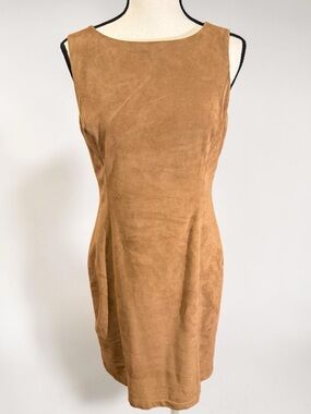 Ralph Lauren Suede Sheath Dress